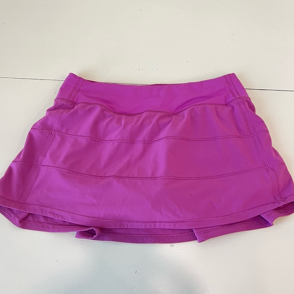 Lululemon pace rival skirt purple 6